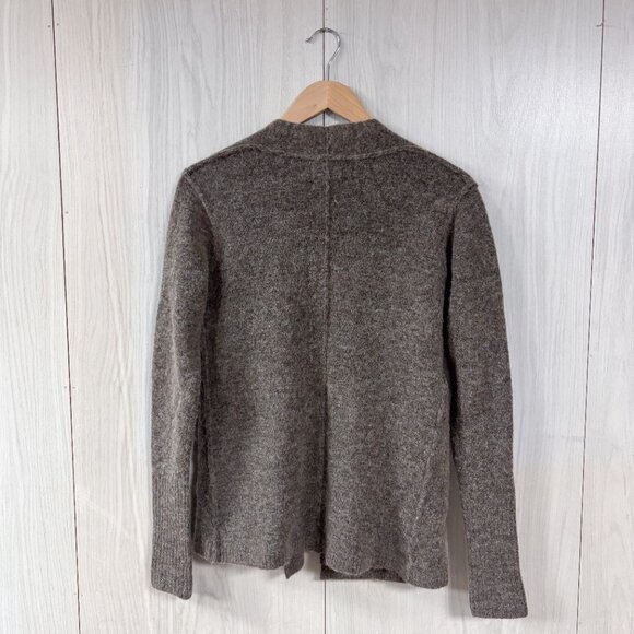 Aritzia Wilfred free 100% Cashmere Very Soft Brown Cardigan - Picture 3 of 6